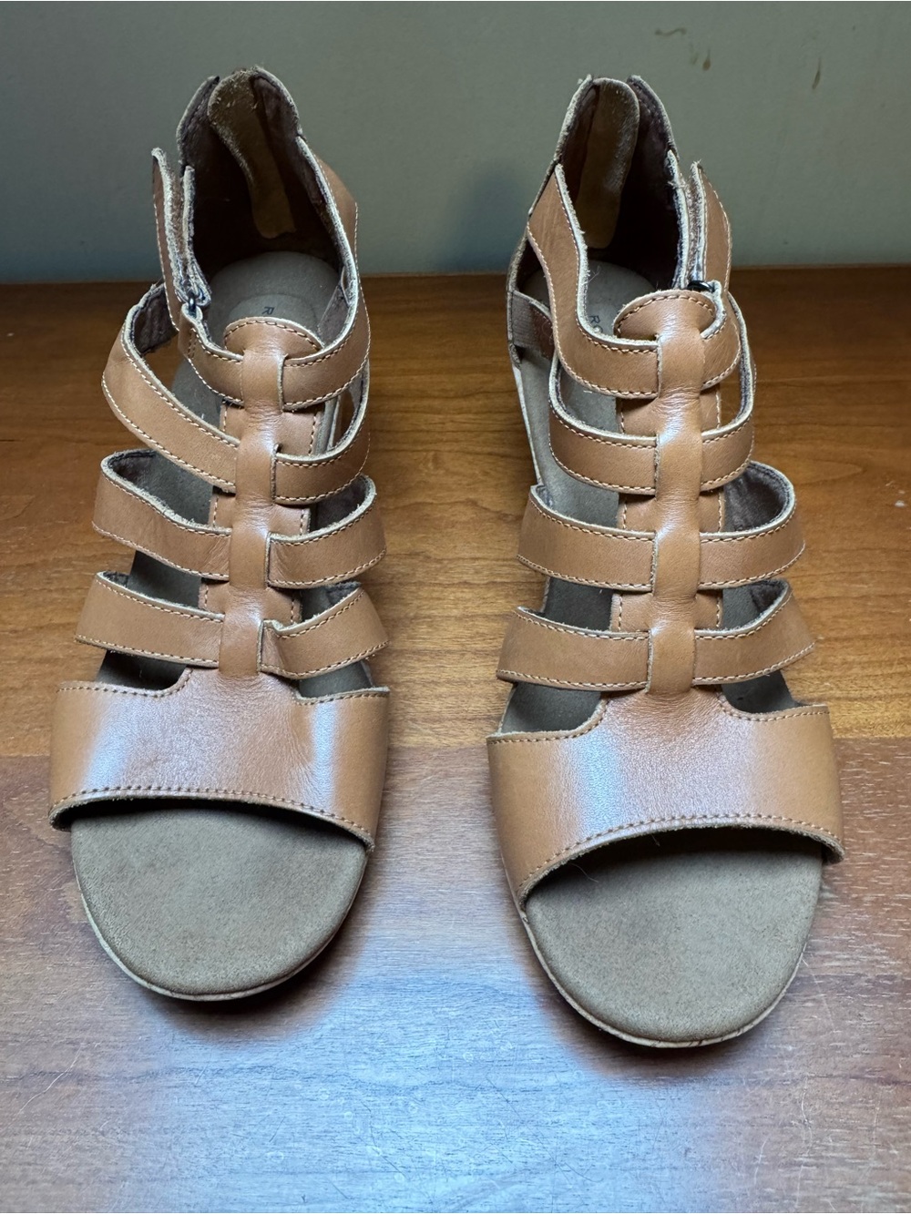 Rockport Brown Strappy Gladiator Sandals
